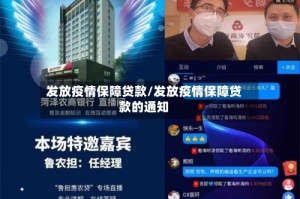 发放疫情保障贷款/发放疫情保障贷款的通知