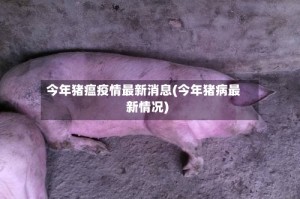 今年猪瘟疫情最新消息(今年猪病最新情况)