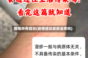 疫情所有症状(疫情症状皮肤会痒吗)