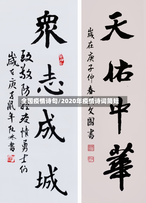 全国疫情诗句/2020年疫情诗词简短-第1张图片