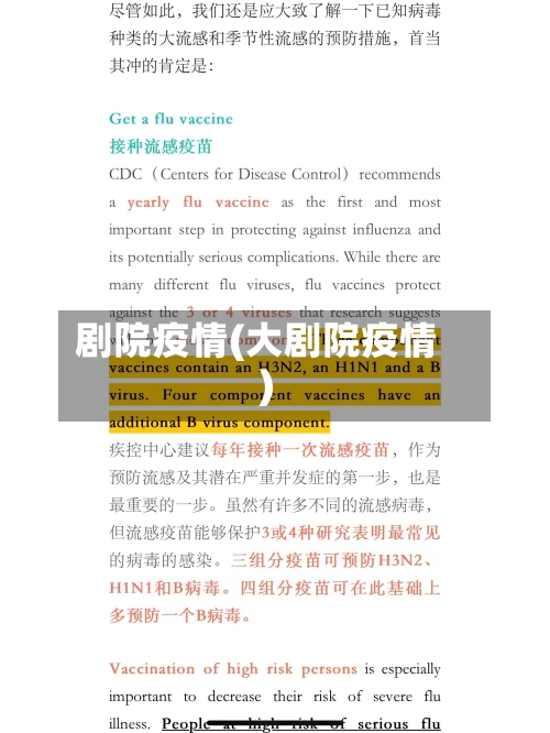 剧院疫情(大剧院疫情)-第2张图片