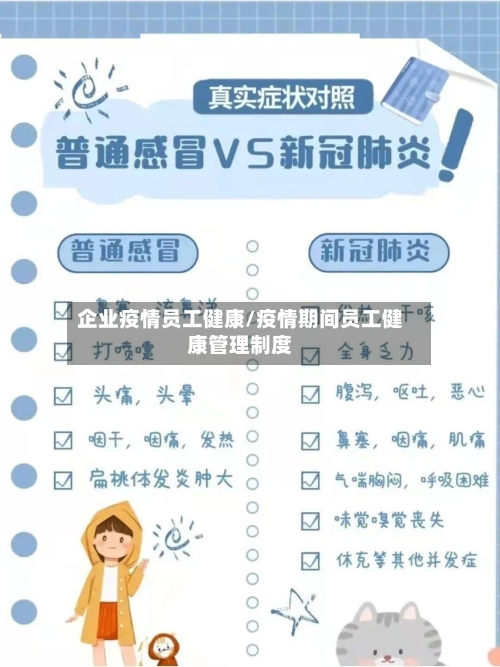 企业疫情员工健康/疫情期间员工健康管理制度-第1张图片