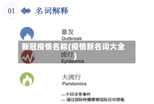 新冠疫情名称(疫情新名词大全)-第1张图片