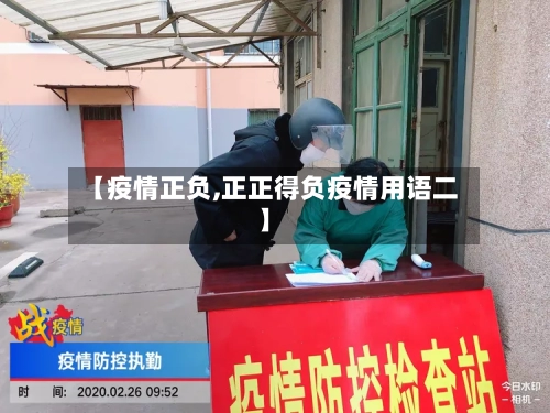 【疫情正负,正正得负疫情用语二】-第1张图片